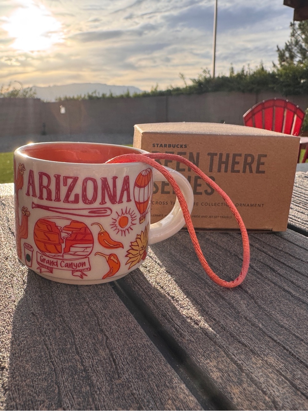 Starbucks Been There Arizona Ornament